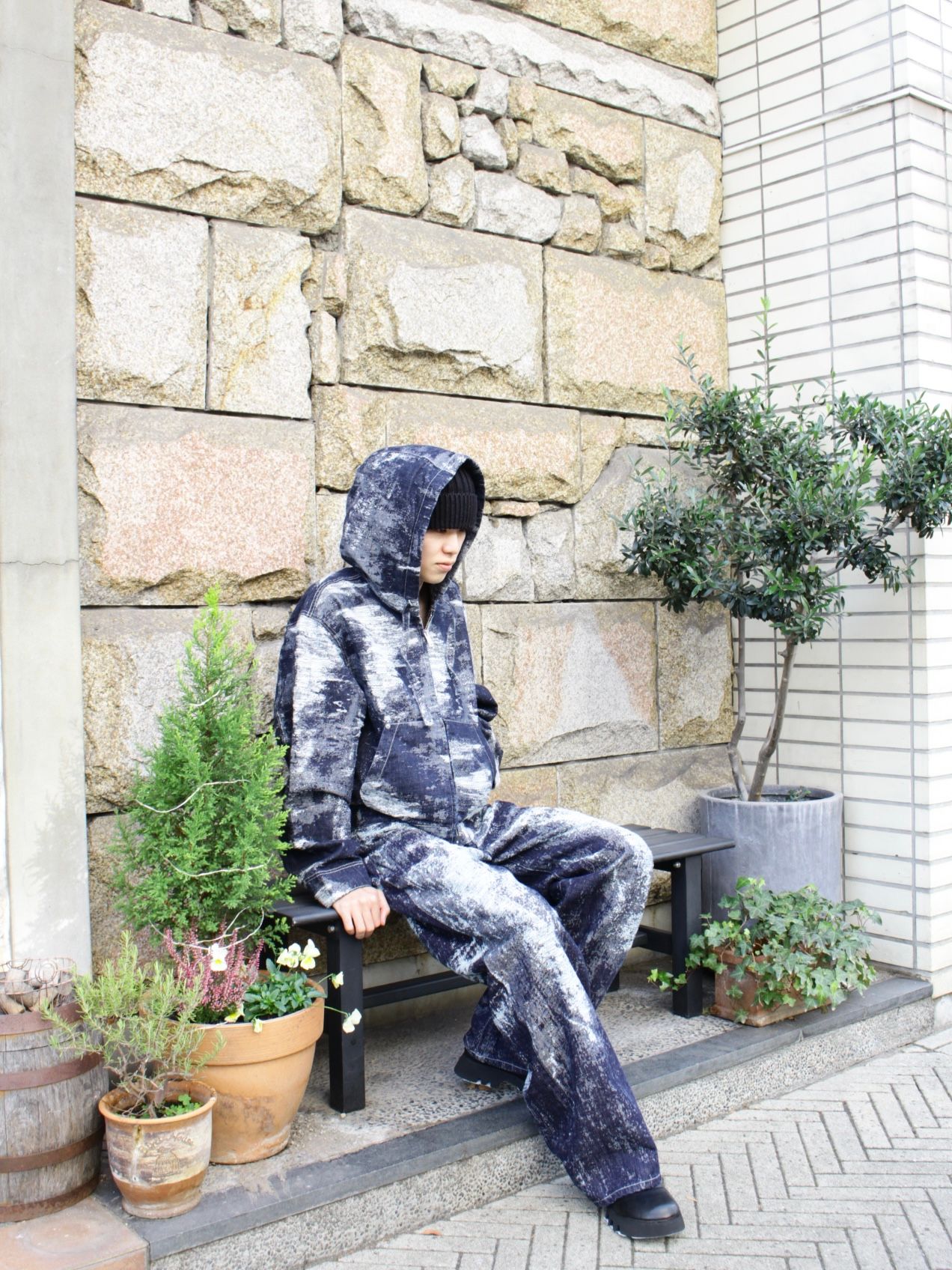 【26SS】ワイド デニム パンツ / WIDE DENIM / ワンウォッシュ