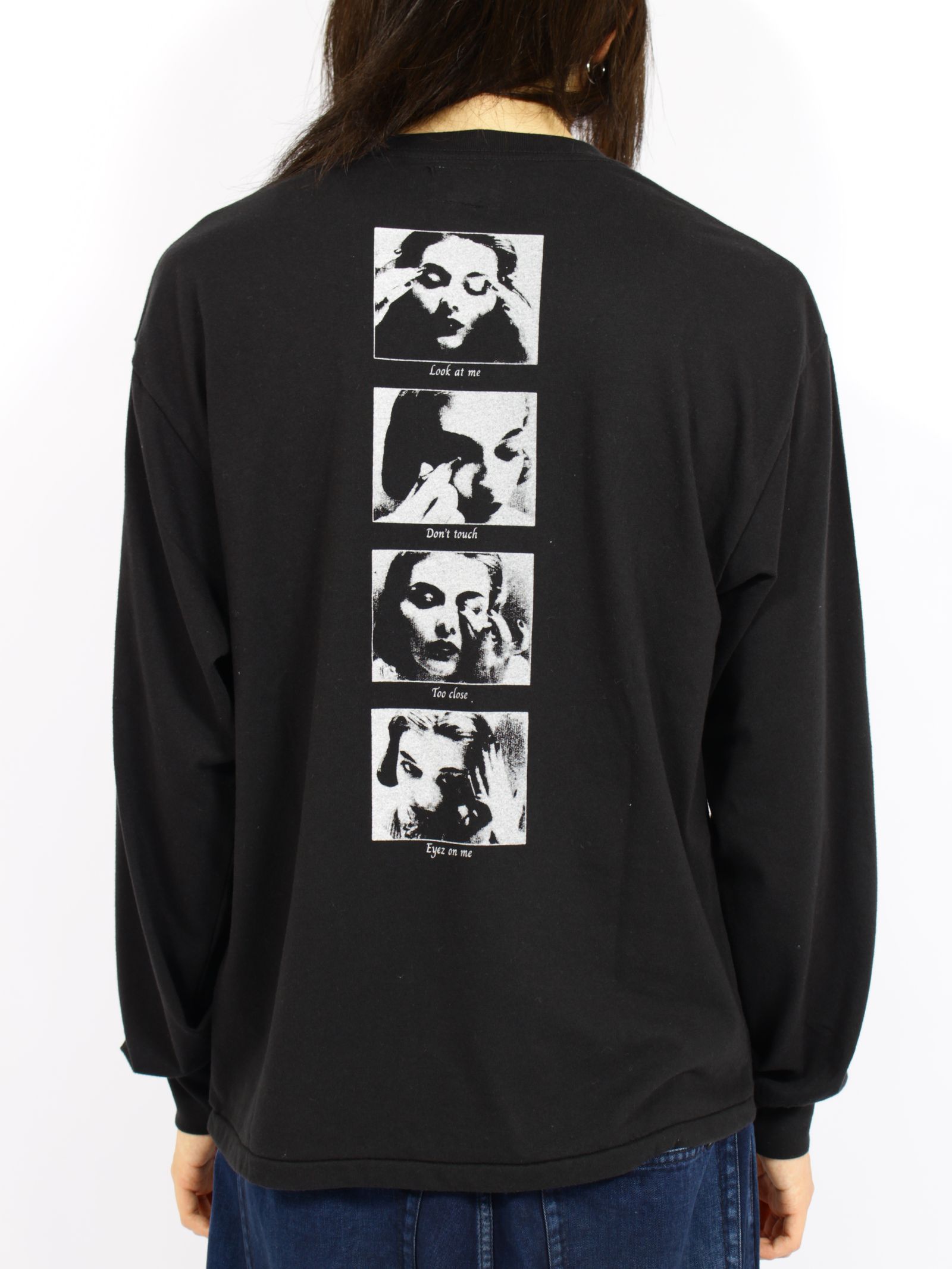 【26AW】ディストーテッド・ガール・ロングスリーブ・ティーシャツ/ "DISTORTED Girl" L/S T-shirt / ブラック