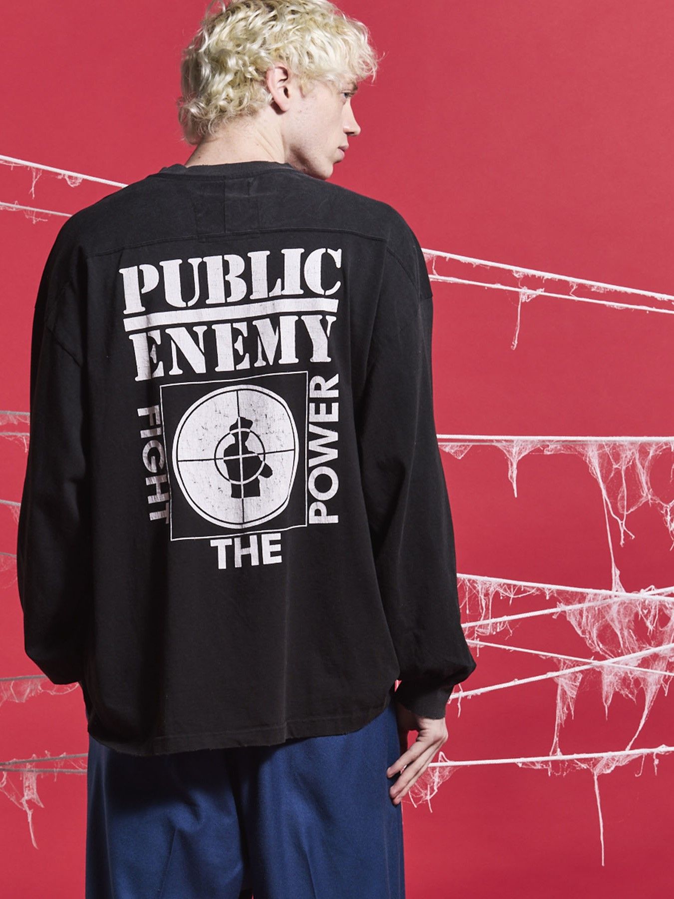 APPLEBUM × PUBLIC ENEMY ロンT XL パブリックエネミー APPLEBUM × PUBLIC ENEMY ロンT XL パブリックエネミー