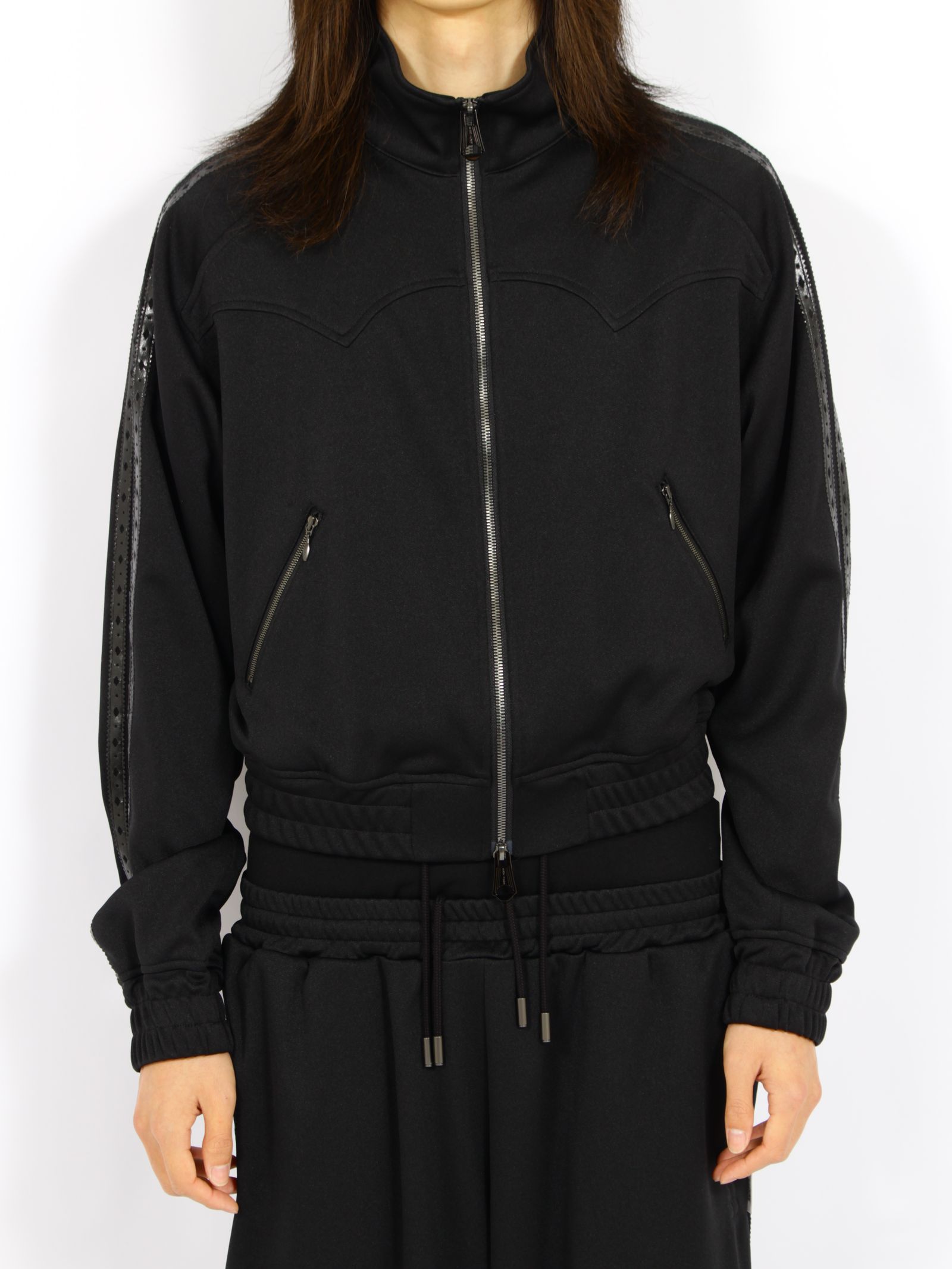 【26AW】BB トラック ジップ アップ ジャケット / BB TRACK ZIP UP / ブラック