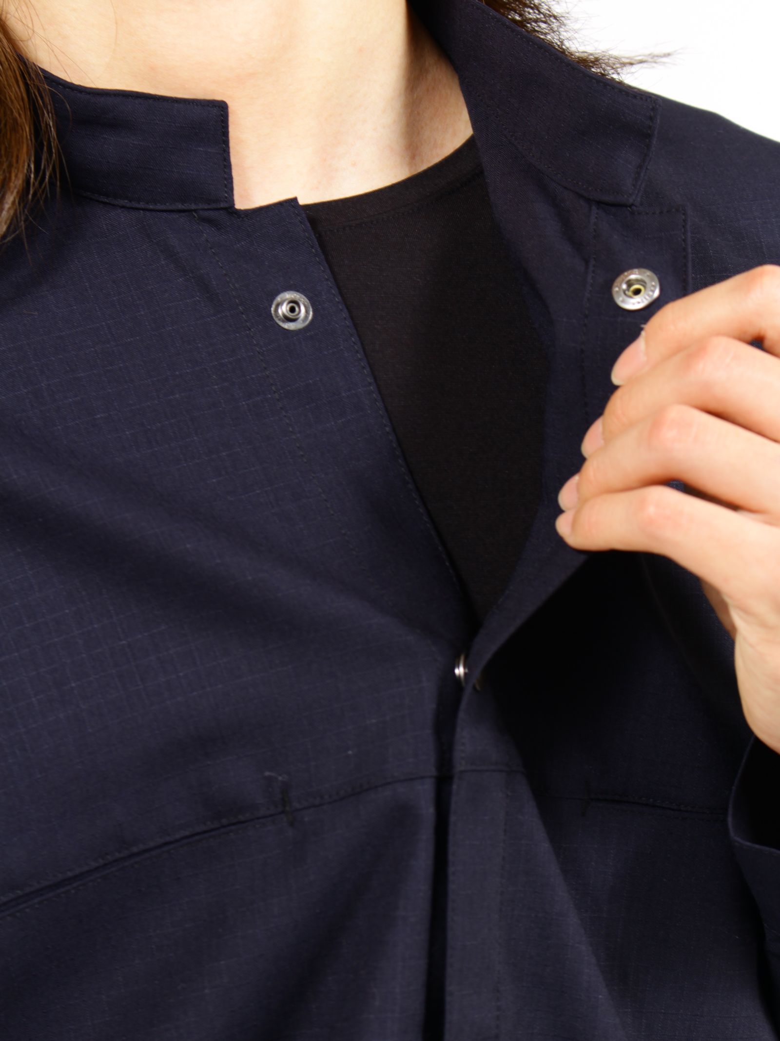 【26SS】ウール マッキーノ シャツ / MACKINAW SHIRTS WOOL / ブラック