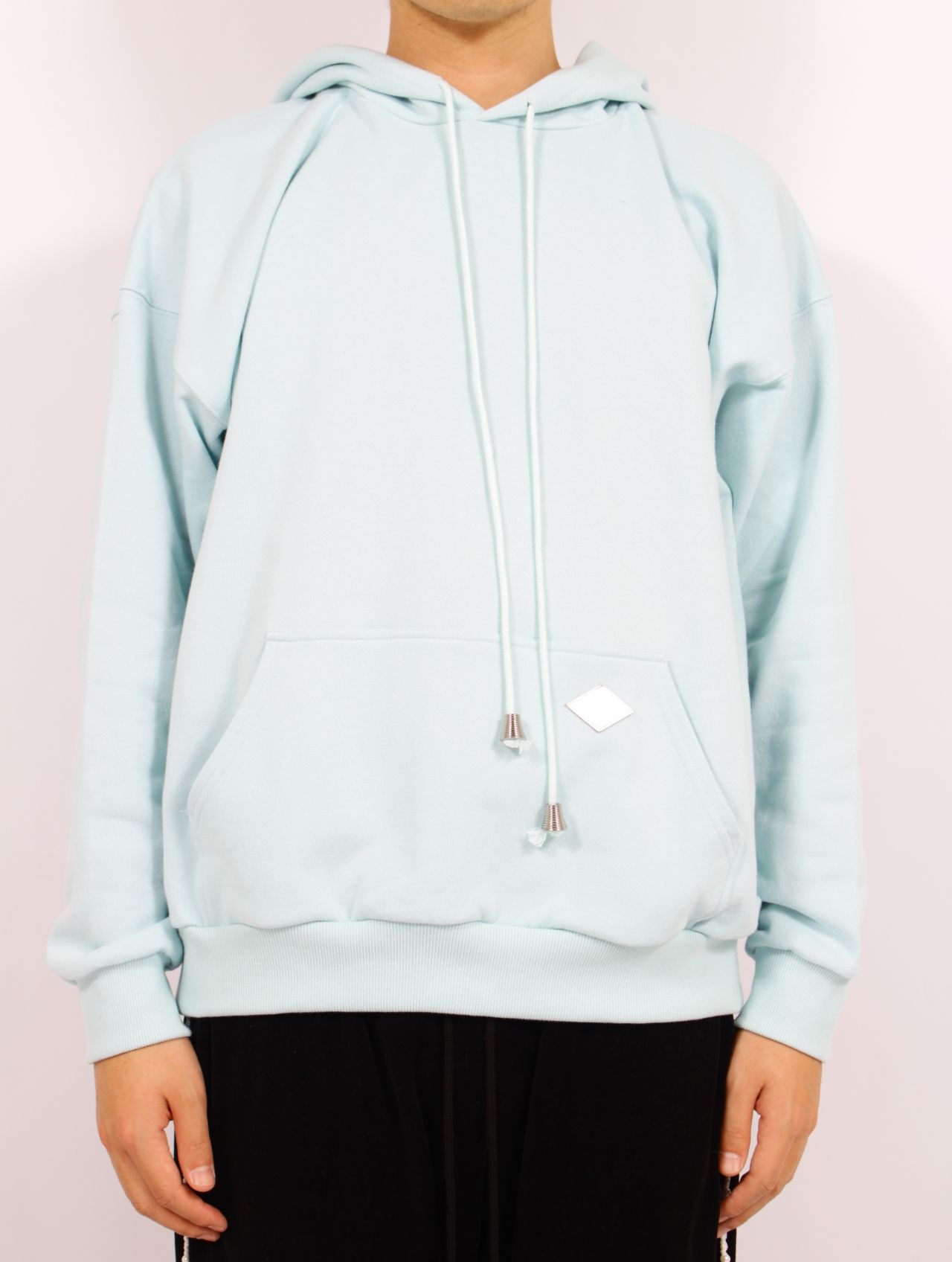 【25SS】コットン フーディ スウェット パーカー / COTTON HOODED SWEATER 'EMPIRE / ミント