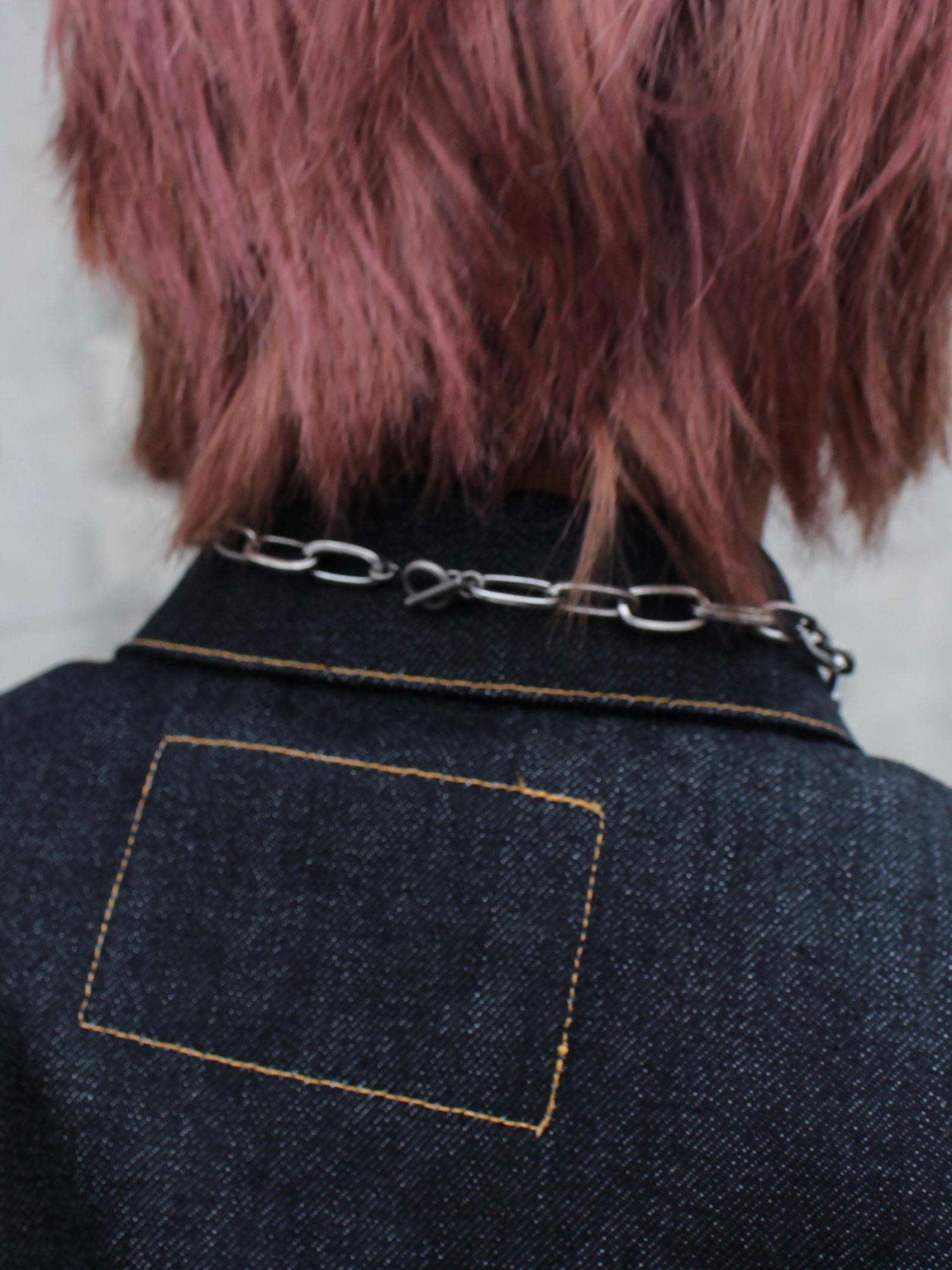 分度器モチーフ ネックレス / PROTRACTOR NECKLACE / シルバー
