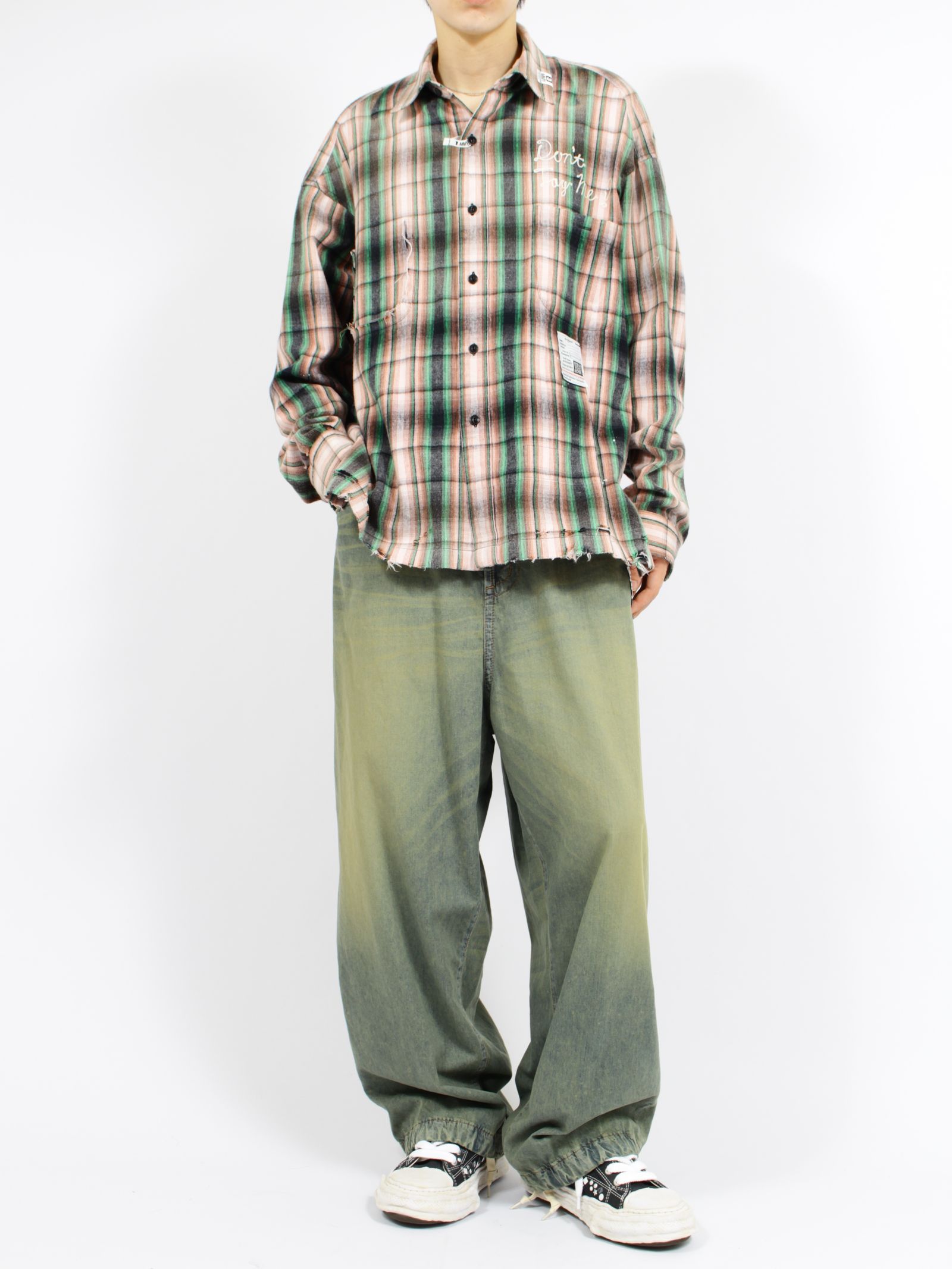 【26SS】ヴィンテージ ライク チェック シャツ / VINTAGE LIKE CHK SH / ピンク