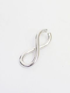 インフィニティ イヤリング / Infinity earrings / シルバー