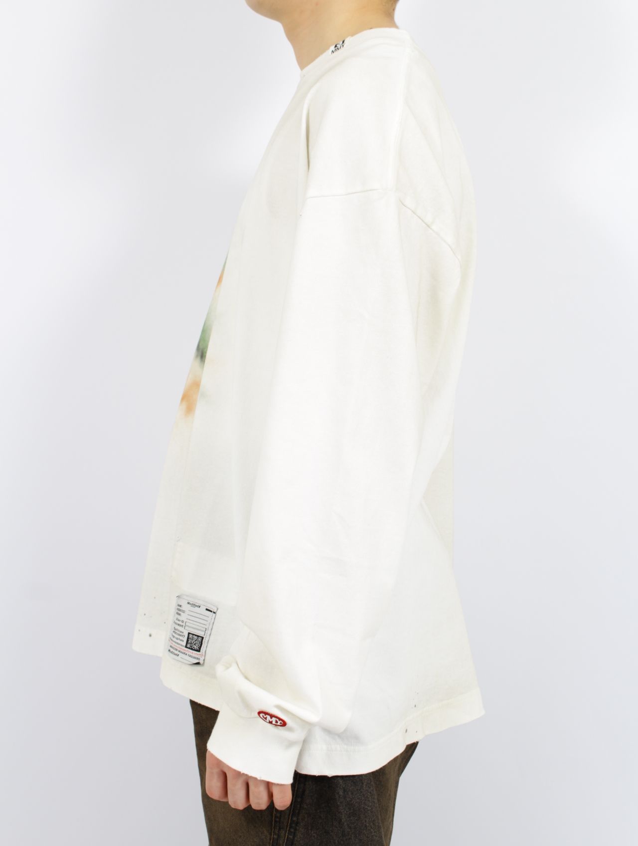 ■MIHARA YASUHIRO■ グラフィックプリント ロングTシャツ Maison MIHARA YASUHIRO - 【25SS】「レオン」 グラフィック