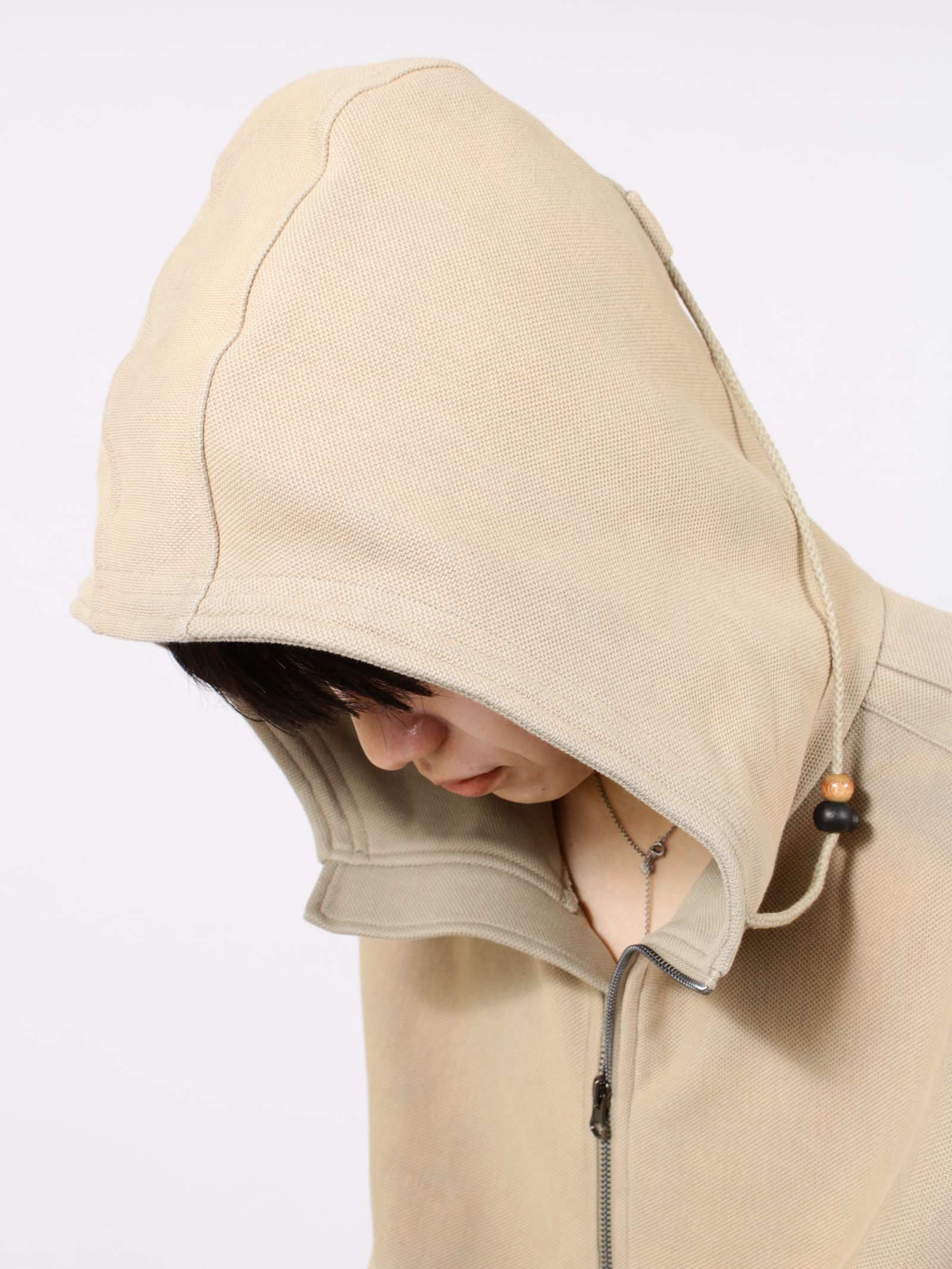 【26SS】グワイ マスク フード / GWAI MASK HOOD / エクリュー