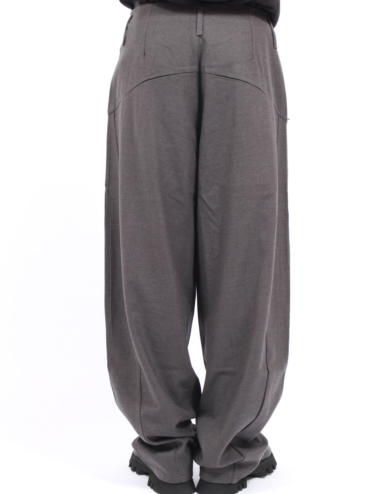 【25AW】ワイド パンツ / WIDE PANTS / チャコール