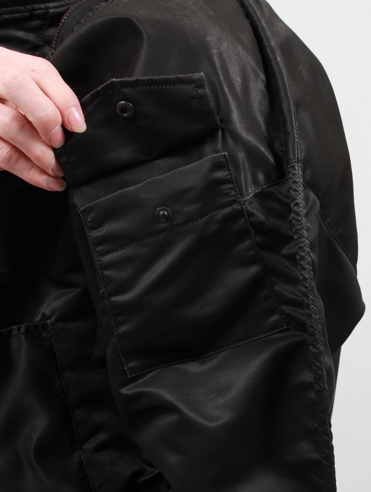 【25SS】ヴィンセント コード フライト ジャケット / "VINCENT"CODE FLIGHT JACKET / ブラック