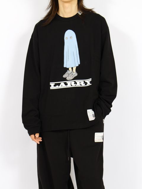 【26AW】 ラリー ロングスリーブ Tシャツ 長袖 / LARRY L/S TEE / ブラック