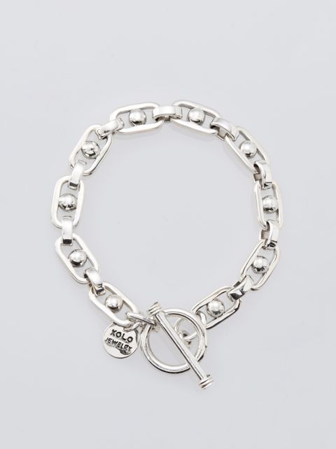 ボール リンク ブレスレット / BALL LINK BRACELET -8mm- / シルバー