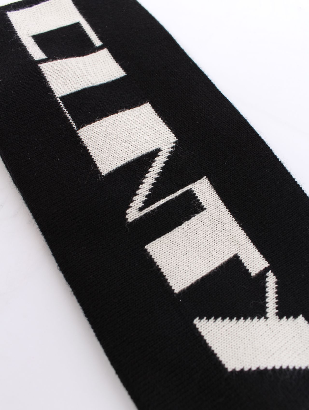 【25AW】ニット ヘッドバンド / HEADBAND / ブラック×パール