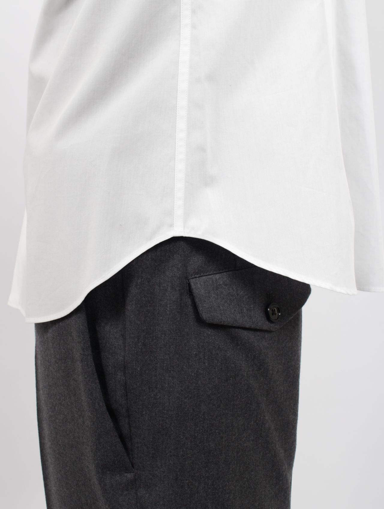 アンノ シャツ ロングスリーブ / ANNO SHIRT L/S / ホワイト