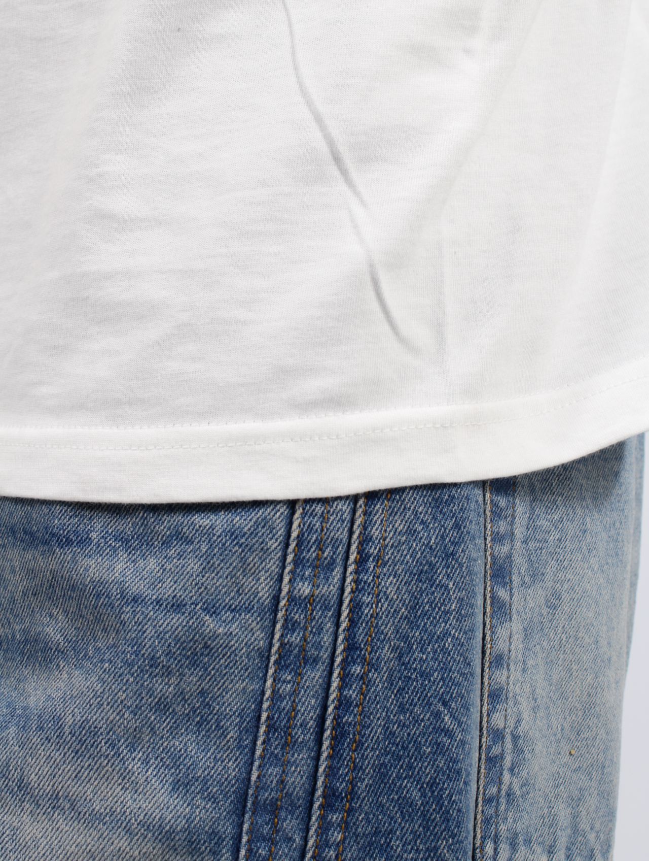 【25SS】ハーフスリーブ 半袖 Tシャツ / HALF SLEEVE T-SHIRT / WHITE(ホワイト)