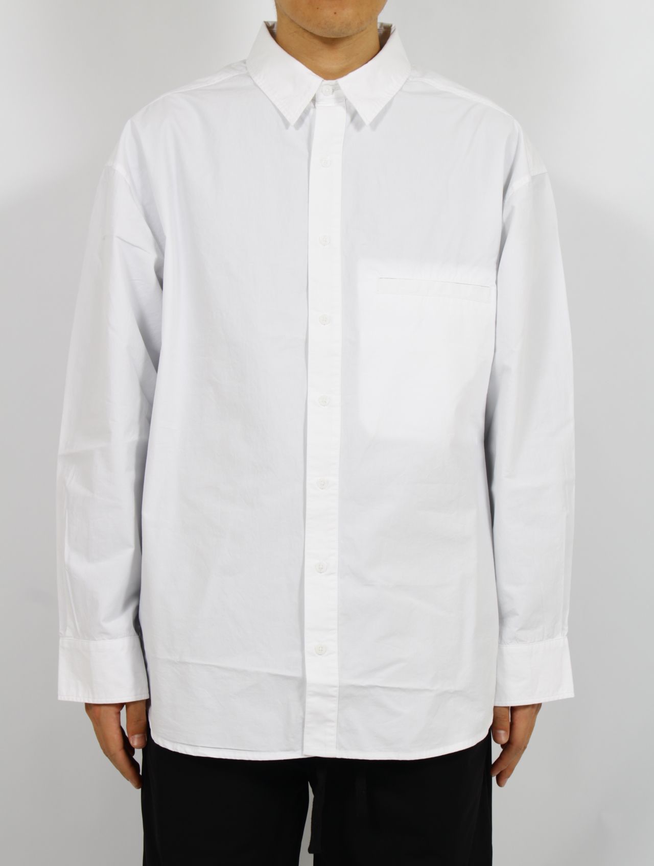 【25SS】ジャイアント シャツ 長袖 / GIANT SHIRT / WHITE(ホワイト)