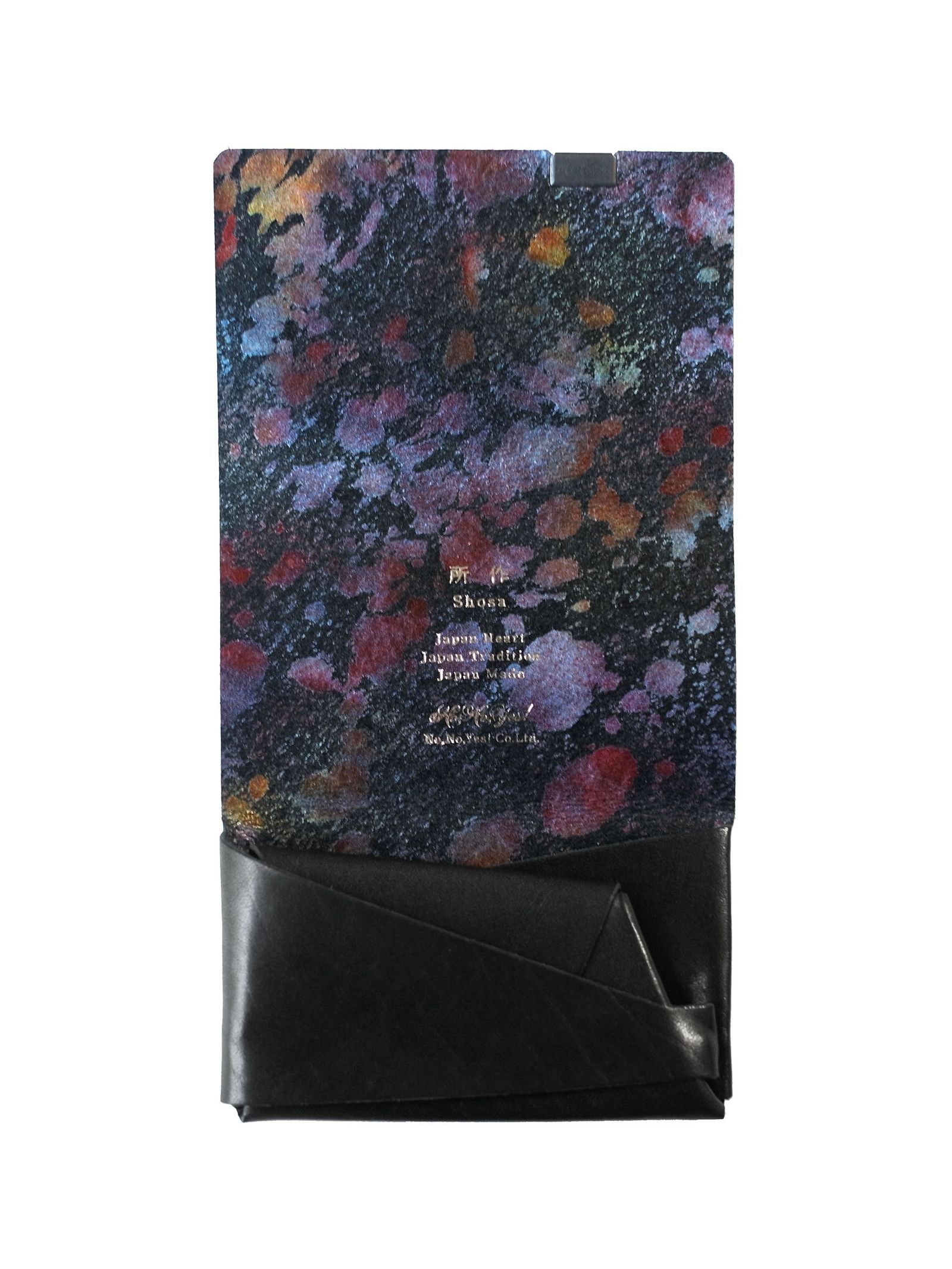 オーロラ コインケース / COIN CASE / ブラック × マルチ