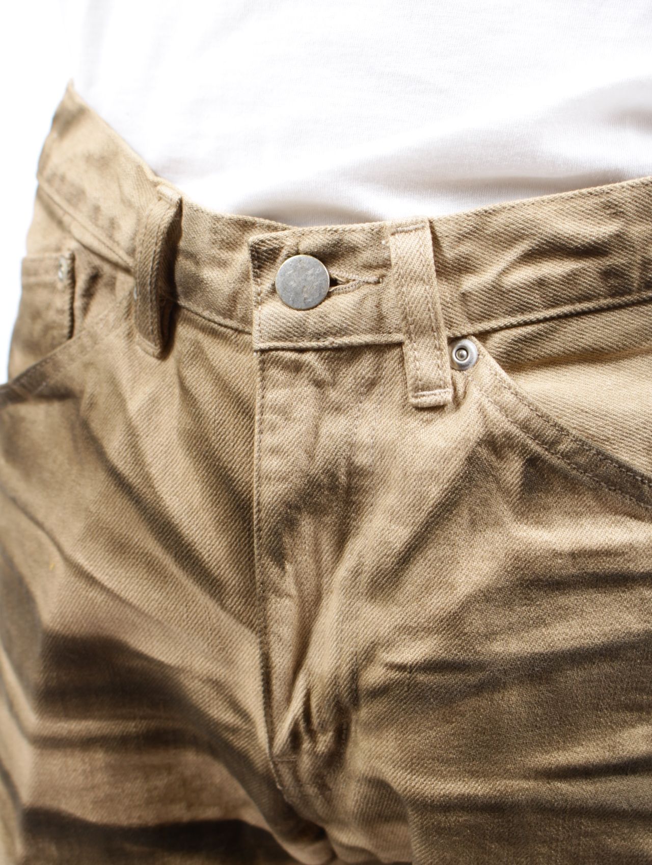 【25SS】3D ツイステッド ジーンズ / 3D TWISTED JEANS 2.0 / CRAZY DIRTY WASHED TAN(ブラウン)