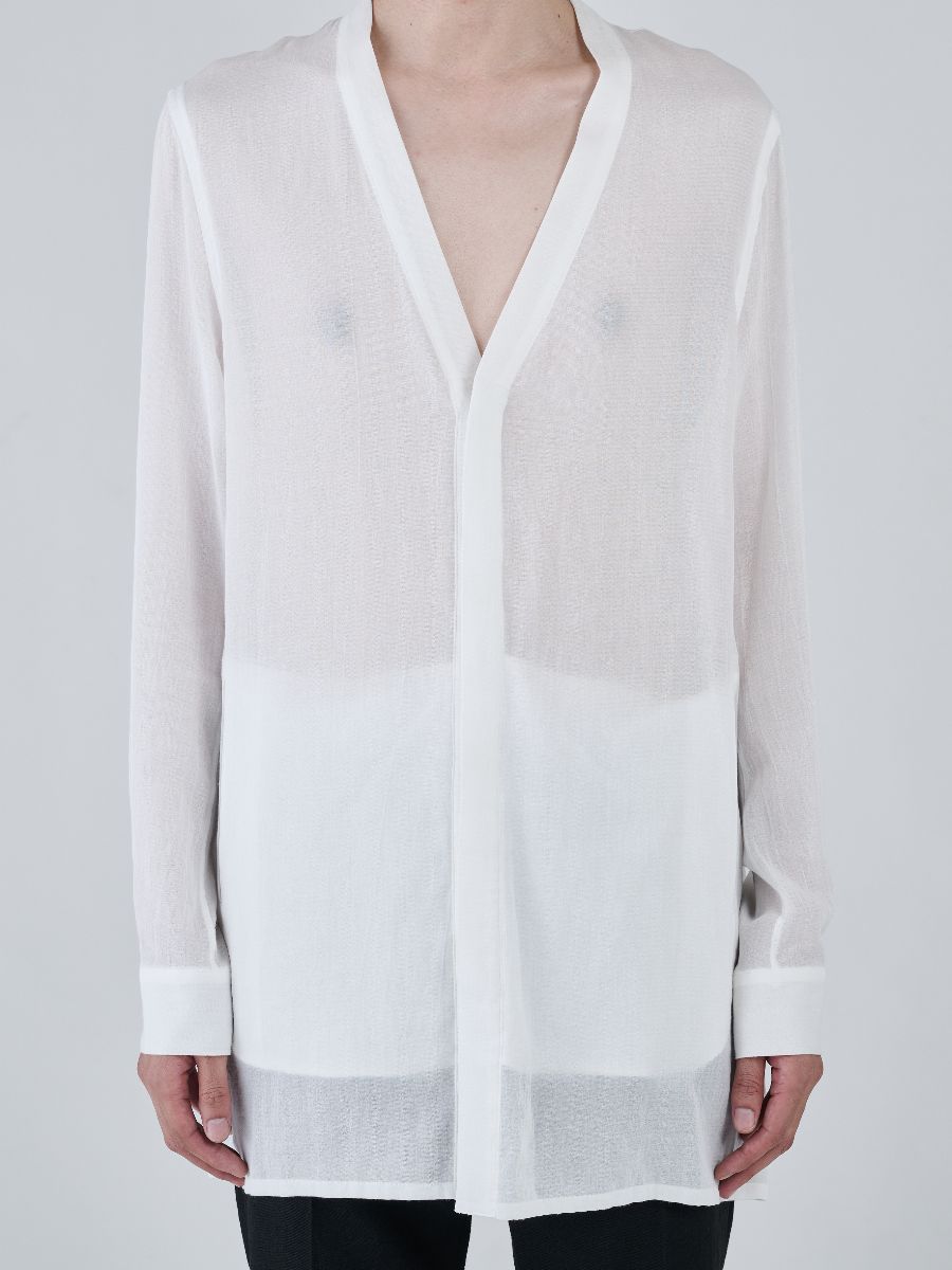【27SS】着物 シャツ / KIMONO SHIRT / ホワイト