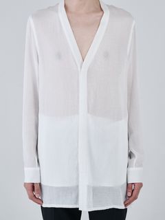【27SS】着物 シャツ / KIMONO SHIRT / ホワイト
