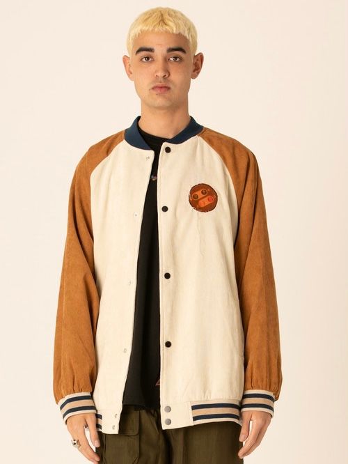 コントローラー スタジアム ジャケット スタジャン / CONTROLLER STADIUM JACKET / ベージュ