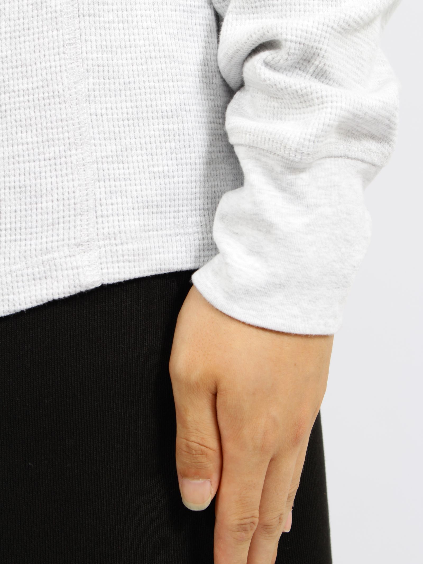 サーマル ロングスリーブ Tシャツ / THERMAL LONG SLEEVE / HEATHER GREY(グレー)