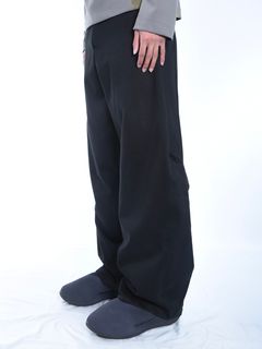 【24AW】スキン パンツ / SKIN PANTS / ブラック