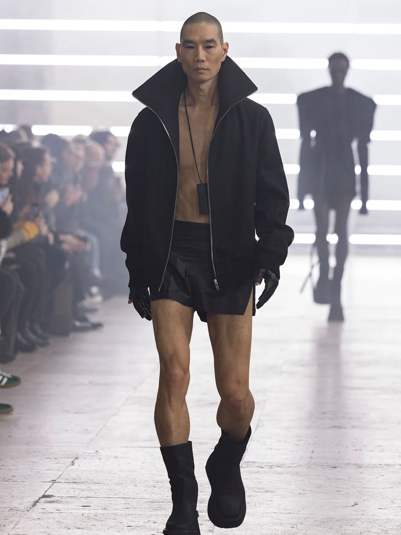 【25AW】ブリクサ ドラキュラカラー ジャケット / BLIXA DRACUCOLLAR / ブラック