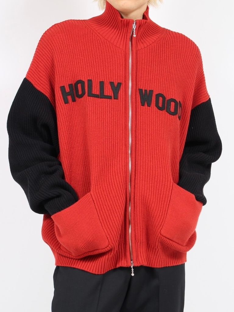 DAIRIKU - 【24SS】ハリウッドサイン ドライバーズ ニット  