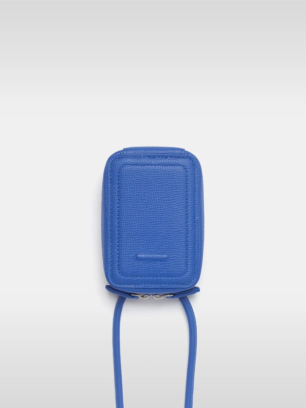 ストラップ付 レザー カードケース / STRAPPED ACCESORY CARDCASE / ラピスブルー