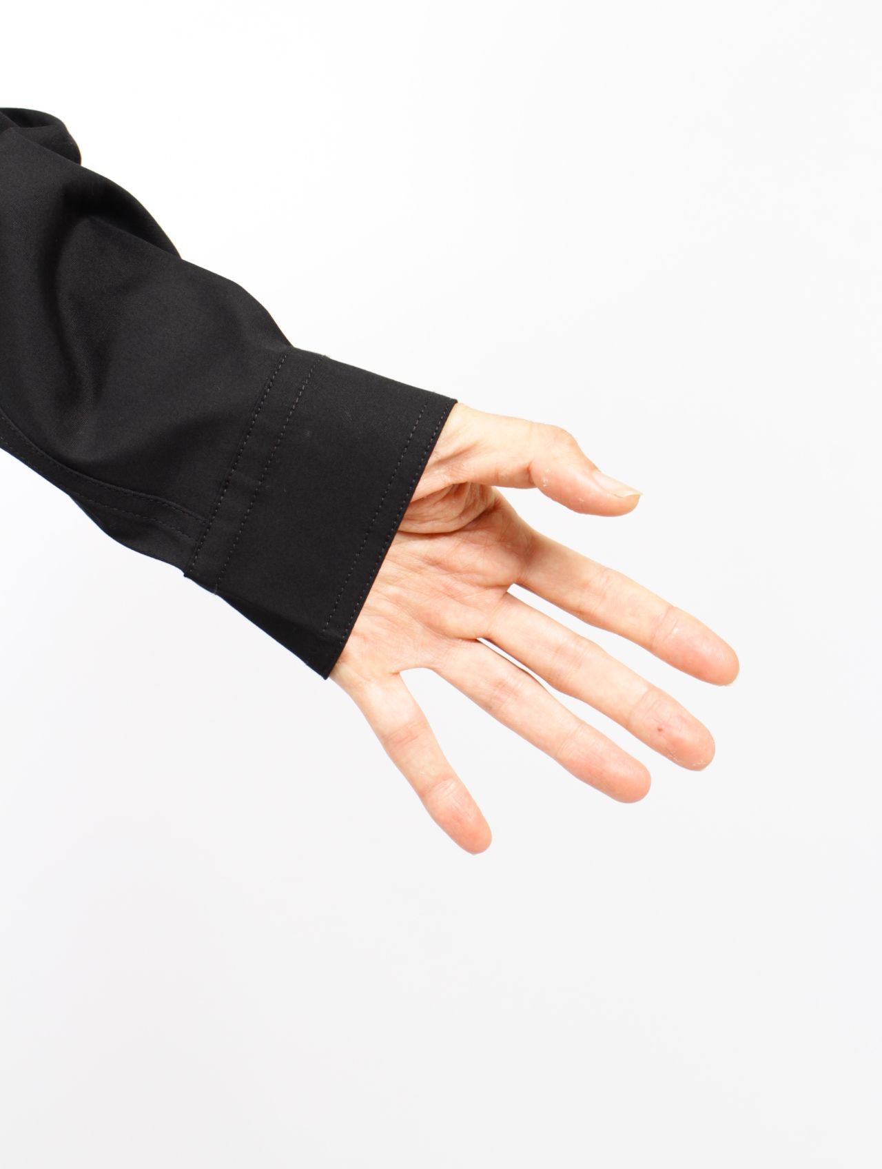 【26SS】アウターシャツ 長袖 / OUTERSHIRT / ブラック