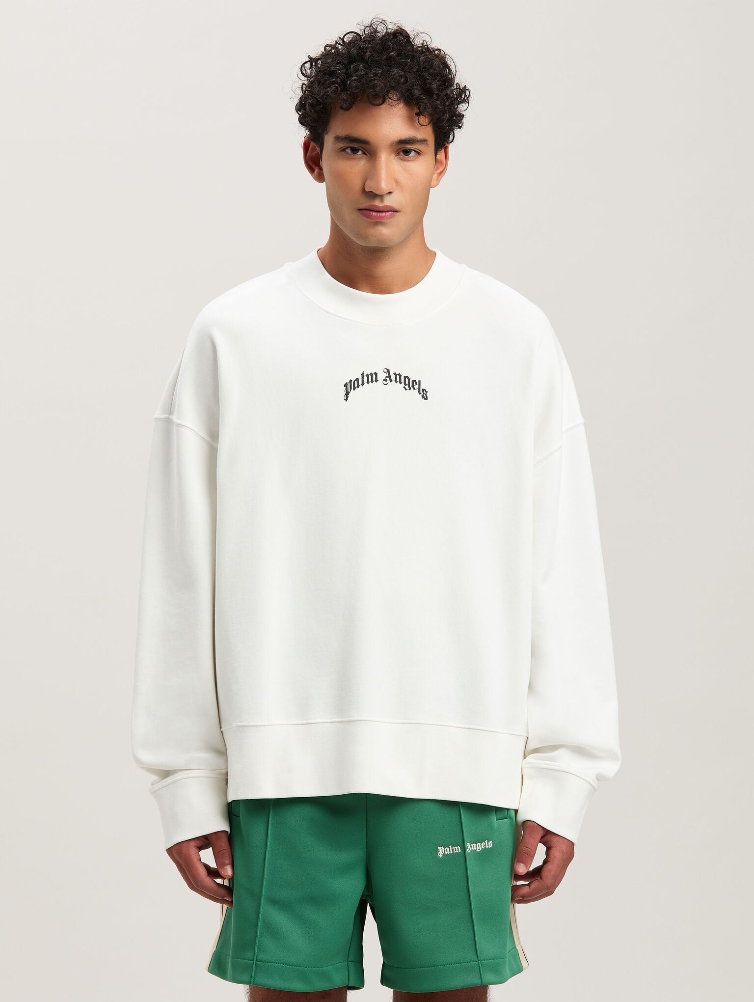 X Palm Angels Jersey Sweatpants Black | The Webster