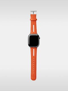 レザー ハイブリッド バンド for Apple Watch / Apple Watch BAND / キャロットオレンジ