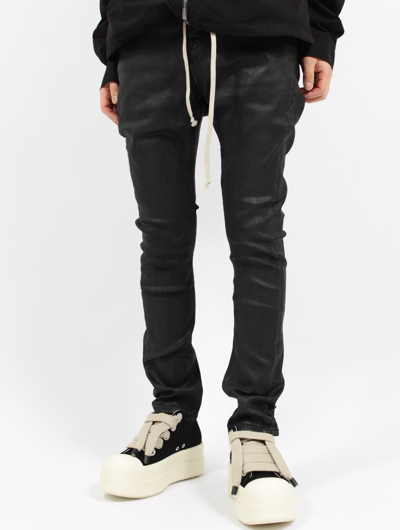 【26SS】デトロイト カット デニム パンツ テーパード パンツ / DETROIT CUT / ブラック