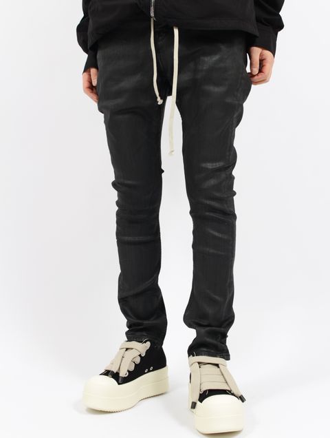 【26SS】デトロイト カット デニム パンツ テーパード パンツ / DETROIT CUT / ブラック