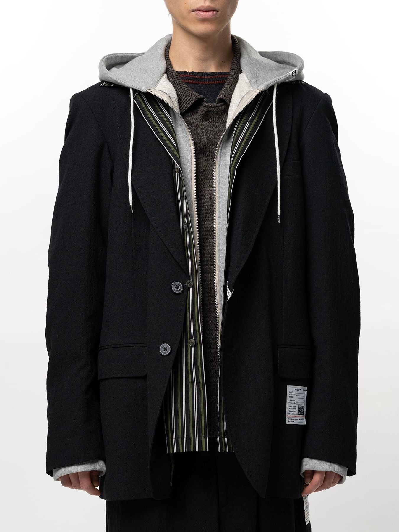 【26AW】 トリプル レイヤード ブレザー / TRIPLE LAYERED BLAZER / ブラック