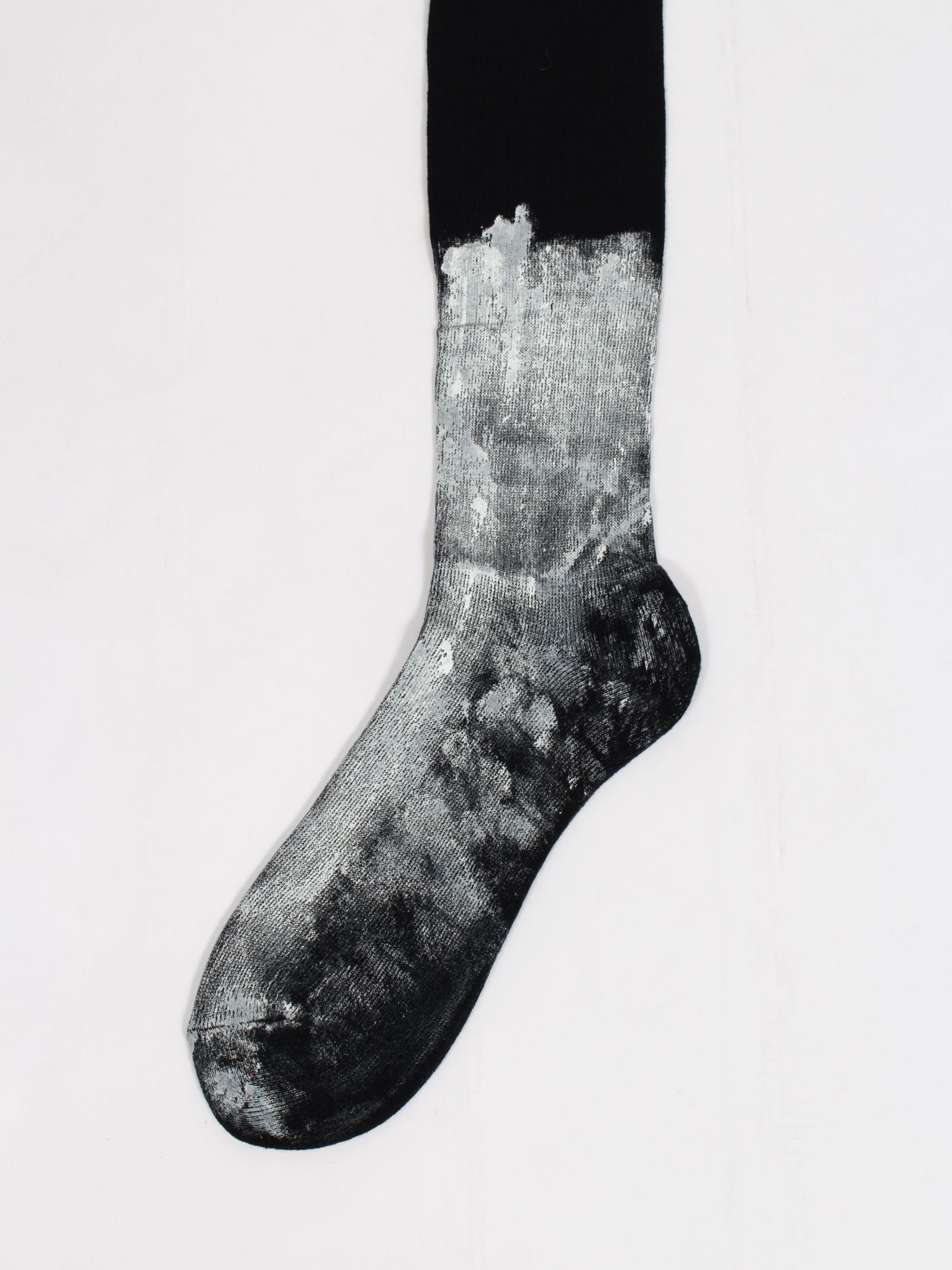 【26AW】スノーウィー ソックス ウィズ アノニマス イズム / SNOWY SOCKS WITH ANONYMOUS ISM / ブラック×ホワイト
