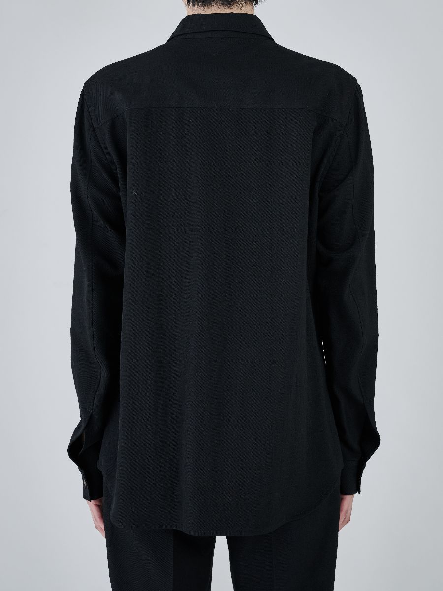 【27SS】ユーティリティ シャツ / UTILITY SHIRT / ブラック