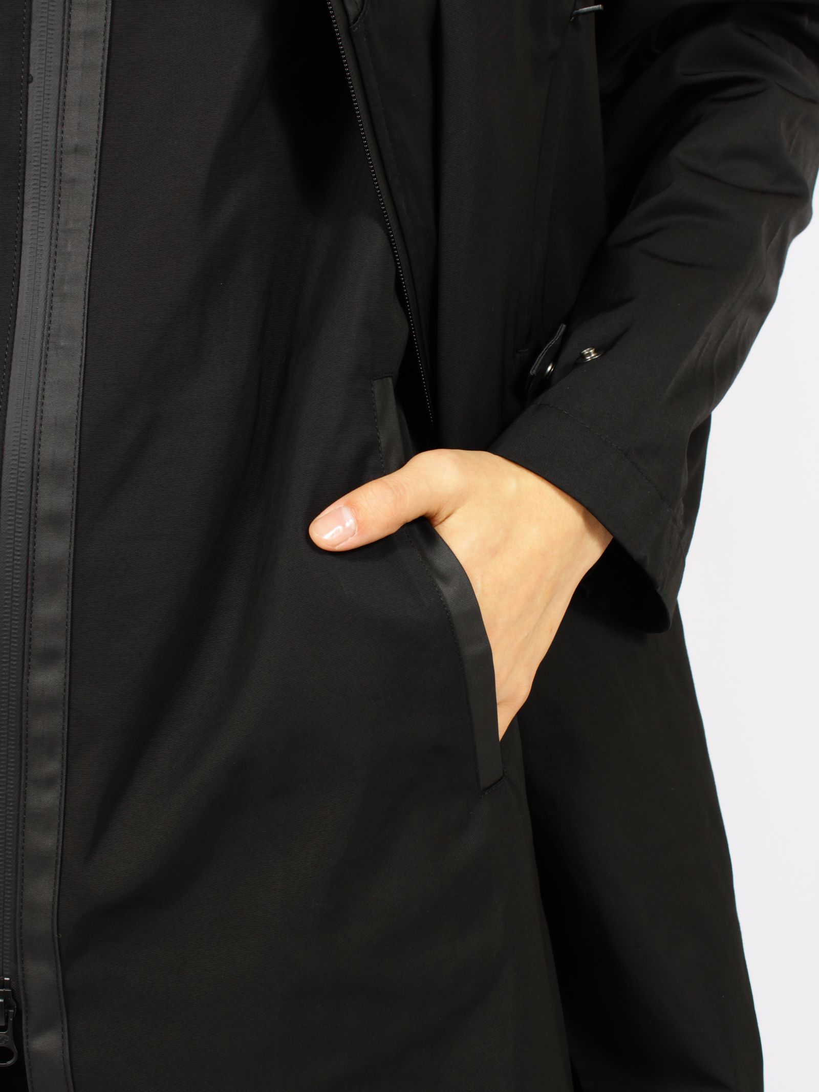 【26AW】デュアル ストラクチャー コート / DUAL STRUCTURE COAT / ブラック