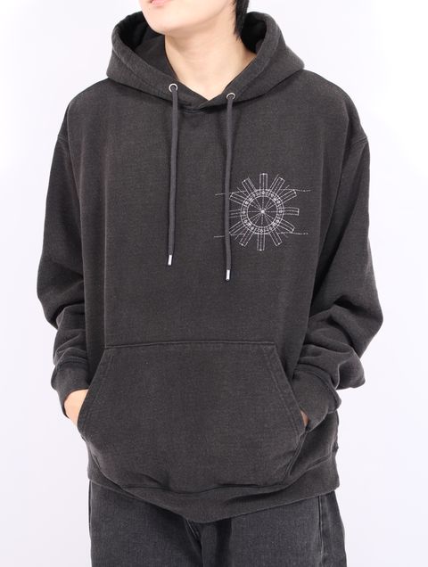 【25AW】スピーカー グラフィック フーディー パーカー / SPEAKER GRAPHIC HOODIE  / ブラック