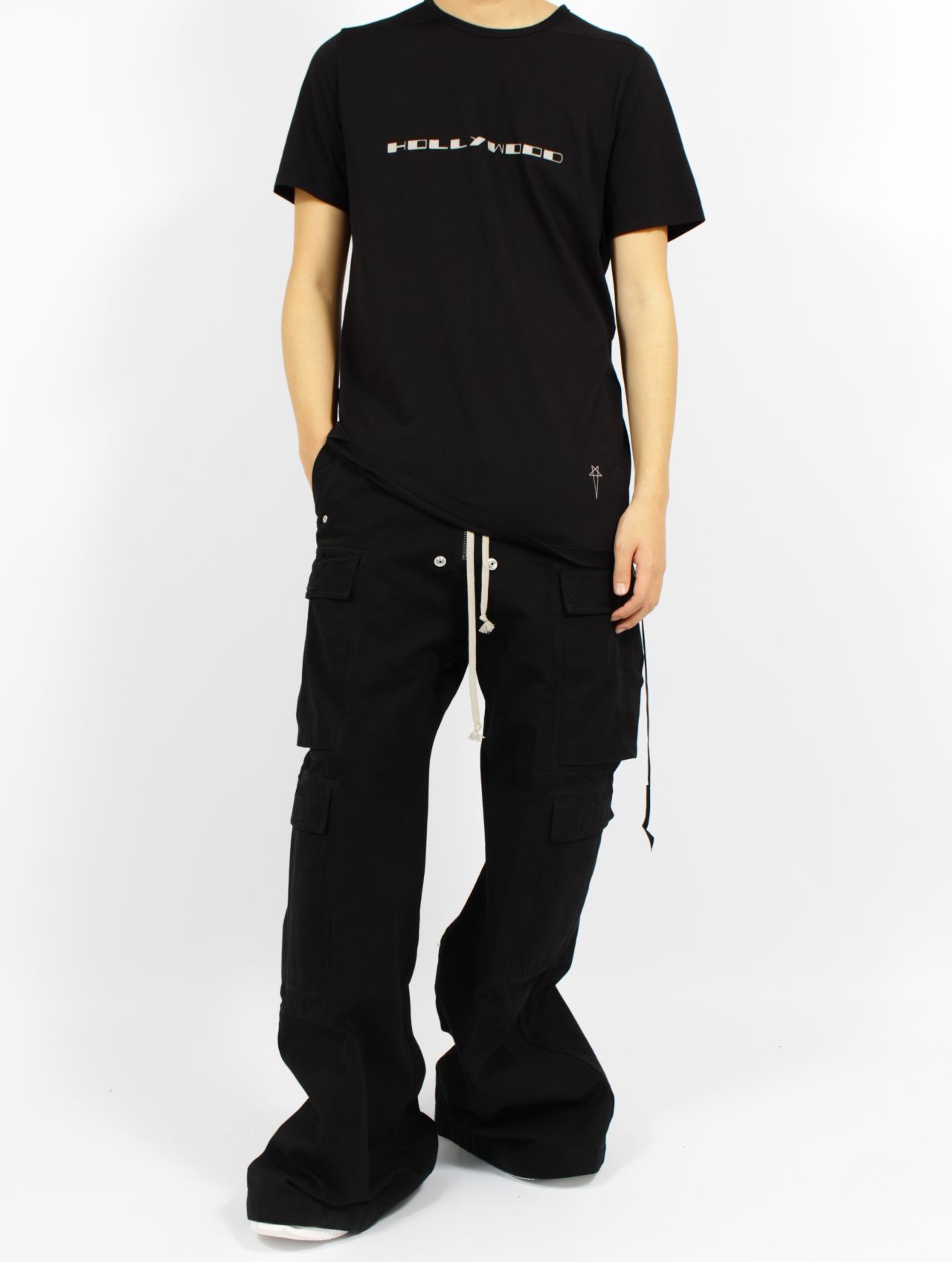 【25SS】レベルT / LEVEL T 半袖 カットソー / ブラック × パール