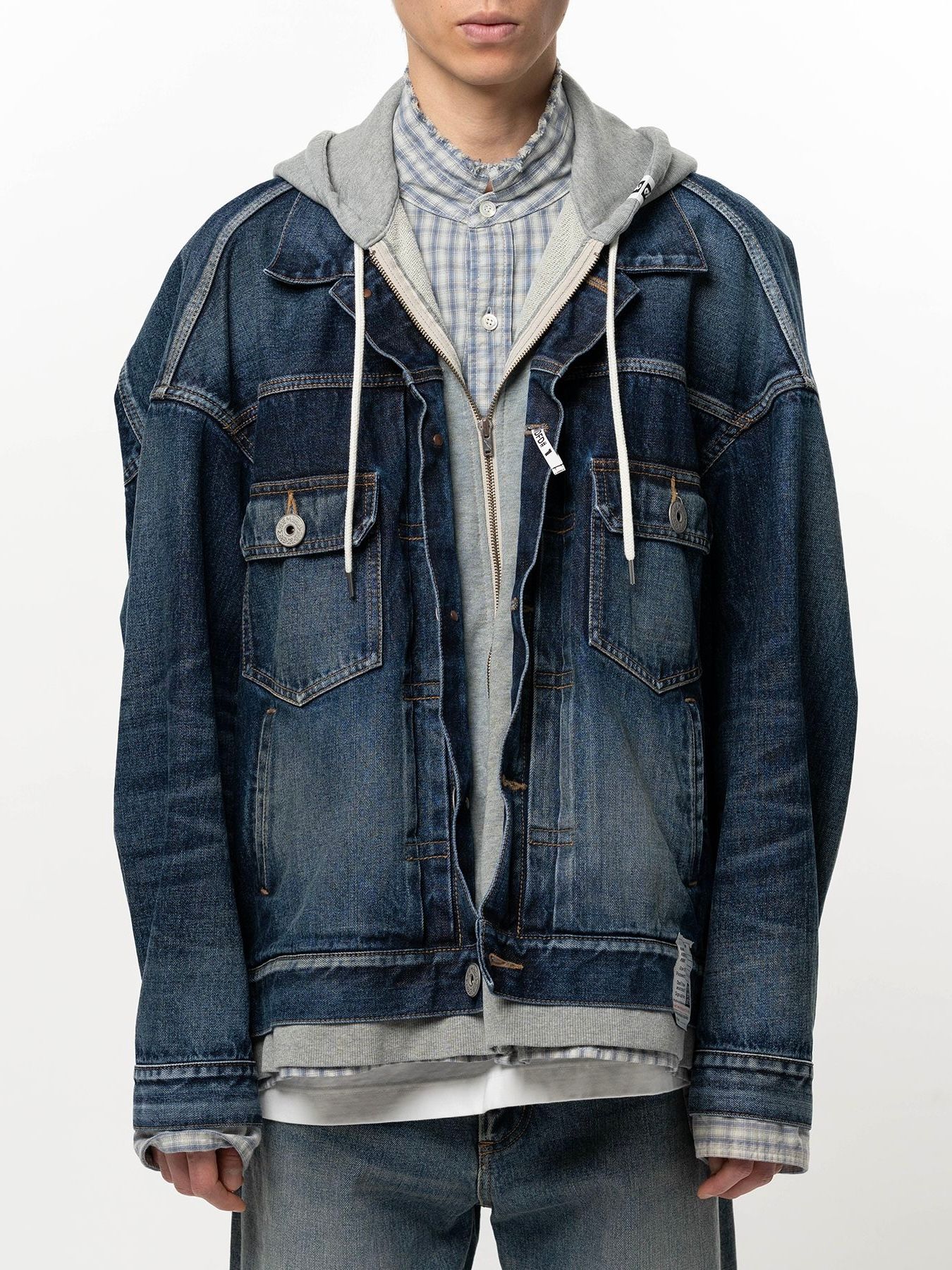 【26AW】 トリプル レイヤード デニム ジャケット / TRIPLE LAYERED DENIM JK / インディゴ