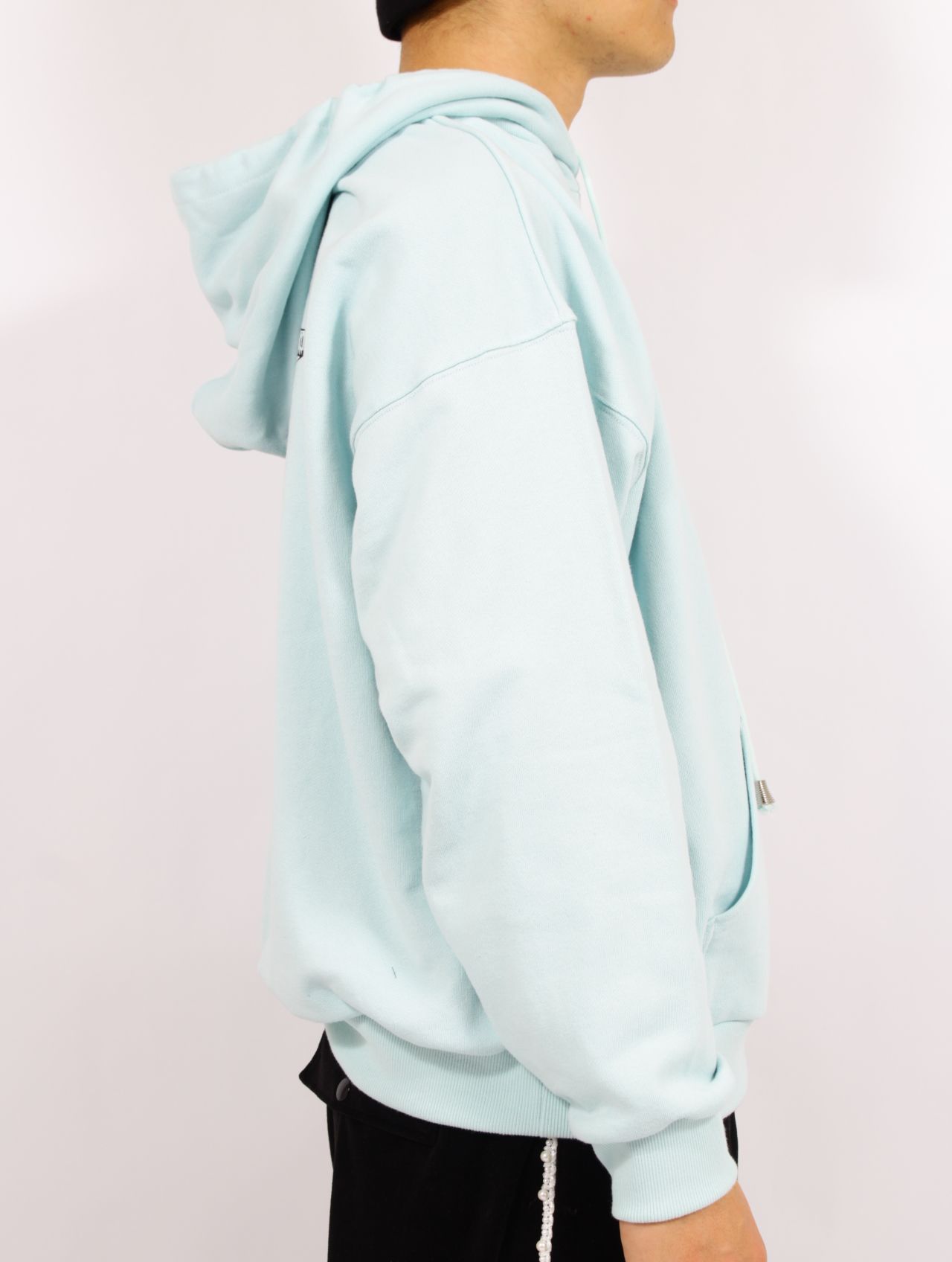 【25SS】コットン フーディ スウェット パーカー / COTTON HOODED SWEATER 'EMPIRE / ミント