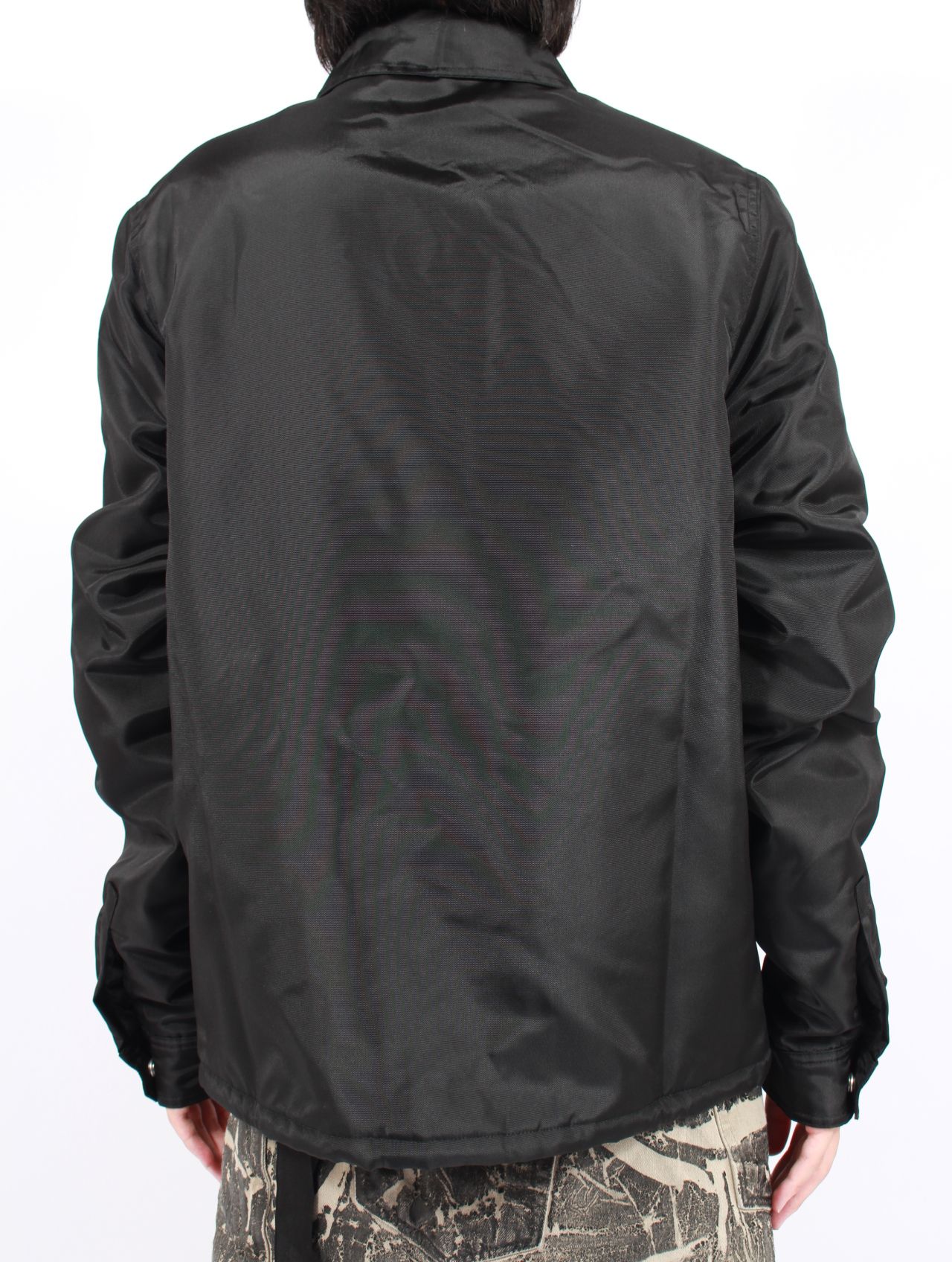 【25AW】コンシール ジップフロント ジャケット / CONCEALED ZIPFRONT JKT / ブラック