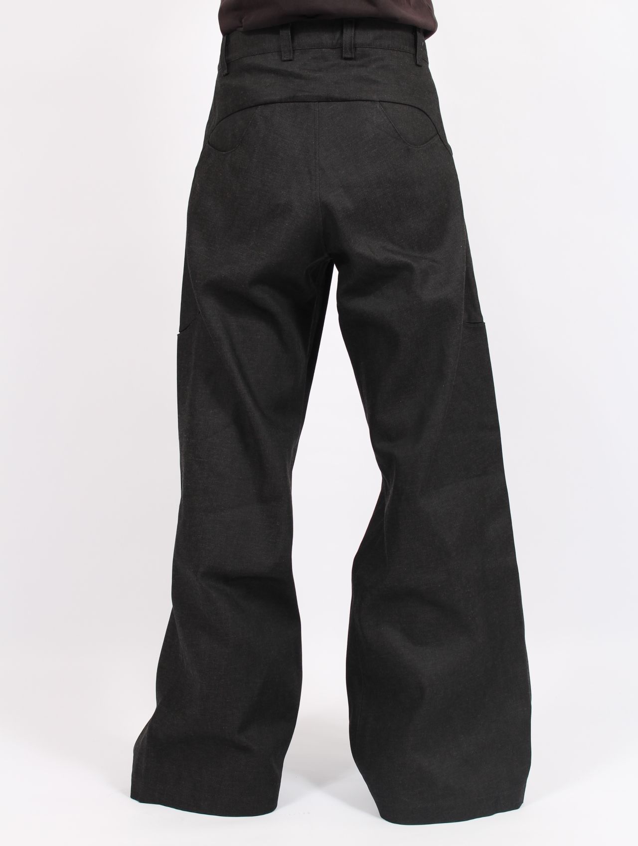 【25AW】6ポケット デニム トラウザーズ / 6 POCKET SUB ONG DENIM TROUSERS / ブラックグレー