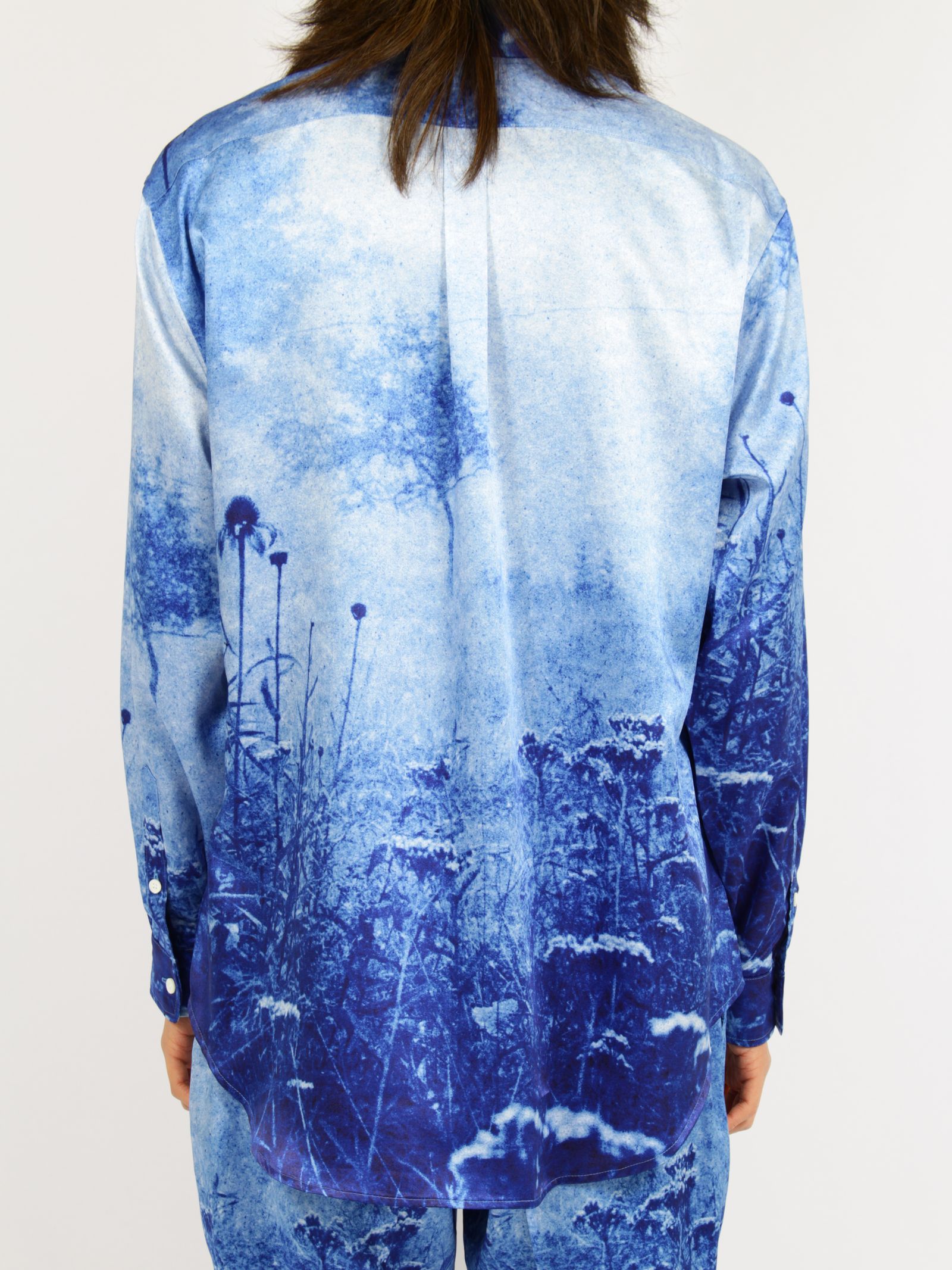 【26SS】ティム・バーバー フォトグラフ シャツ 長袖 / TIM BARBER PHOTOGRAPH SHIRT / ブルー