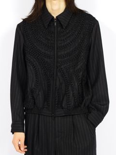 【26AW】ジップアップ ブルゾン / ZIP-UP BLOUSON / ブラック