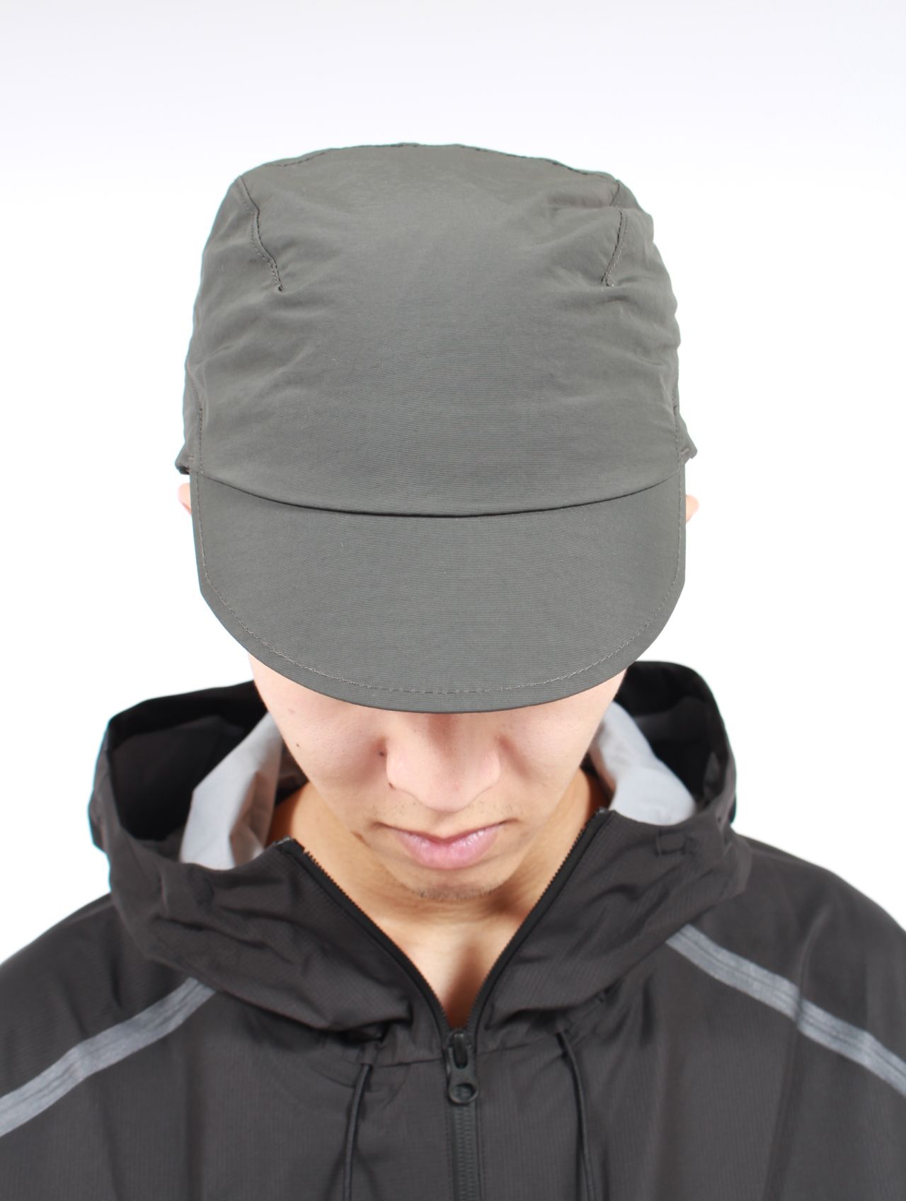 【美品】 sansangear サンサンギア ビーニ - グレー人気 鞺玉正規品 SAN SAN GEAR】LOGO BEANIE [LIGHT GREY]_24FW (San San Gear