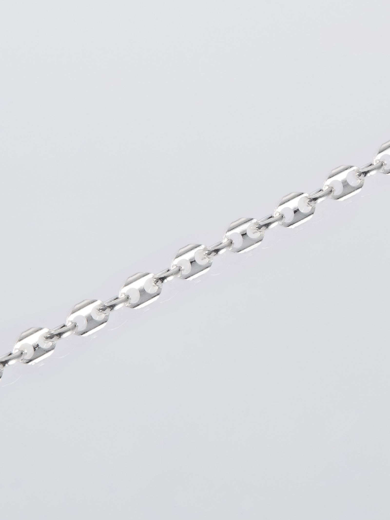 カット キャビア リンク ブレスレット / CUT CAVIAR LINK BRACELET -5mm- / シルバー