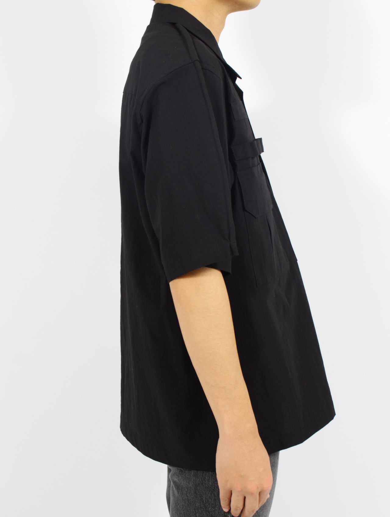【25SS】 "エイリアン" エンジニア シャツ / "ALIEN" ENGINEER SHIRT / ブラック