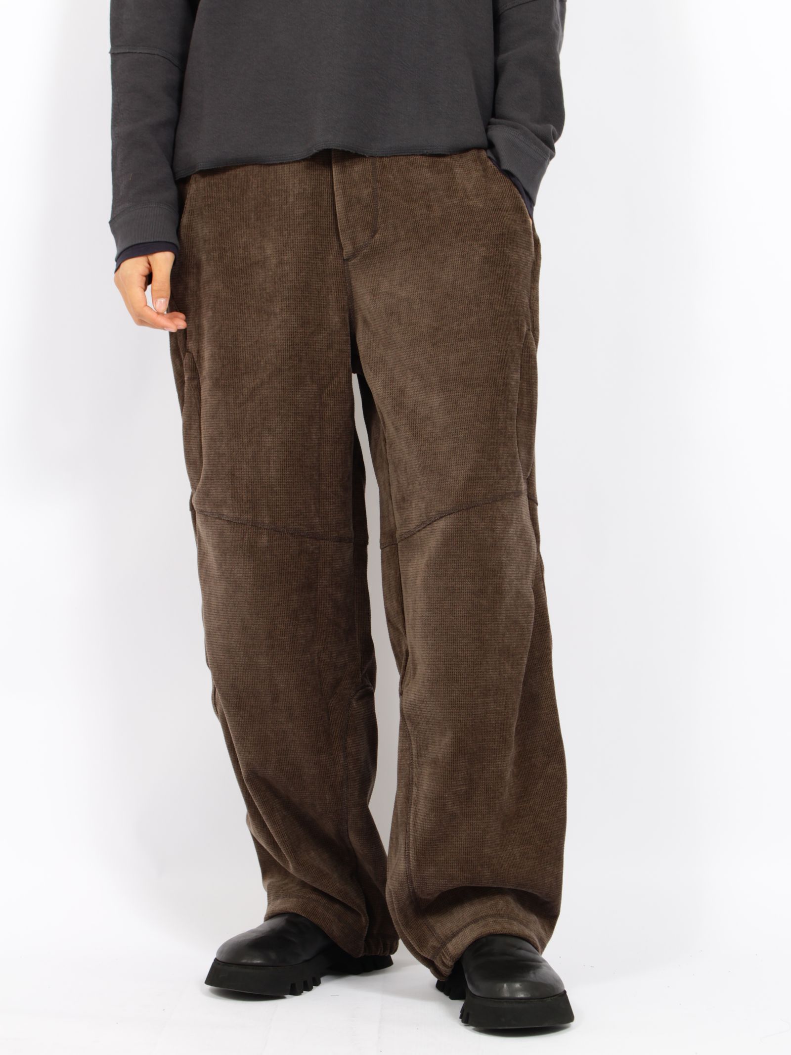 【26AW】ナーヴ パンツ / NURV PANTS / ブラウン
